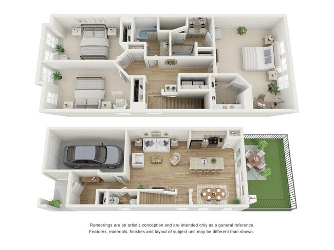 Floorplan - HARMON Foxbank by Crescent Communities