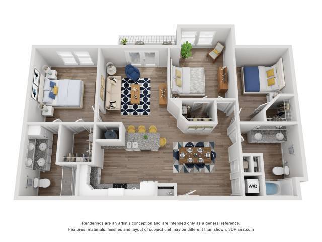 Floorplan - The Laurent at Carolina Forest