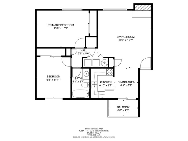 Building Photo - Great 2 bed 1 bath Condo in a Great Location!