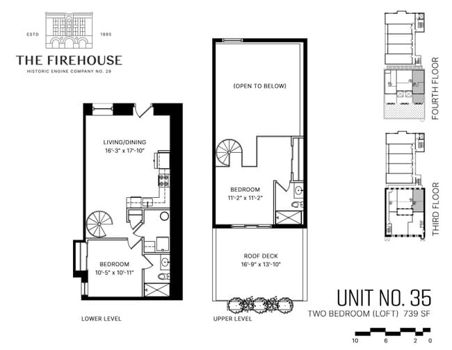 Floorplan - THE FIREHOUSE - 1221 N 4th St