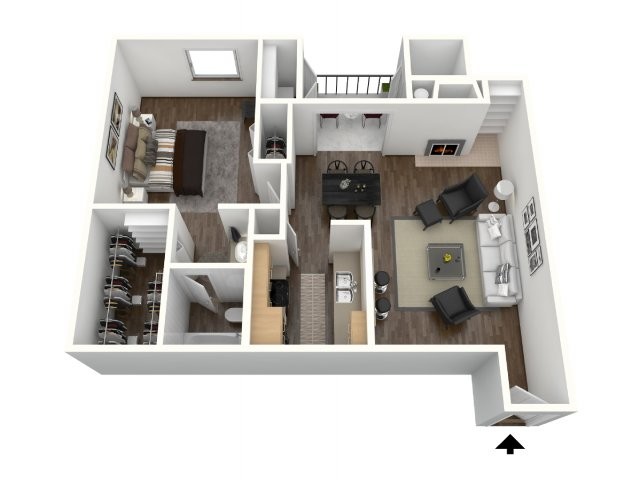 Floorplan - Centre Oaks Apartments