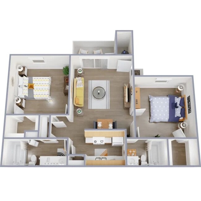 Floorplan - The Canyons on Colter