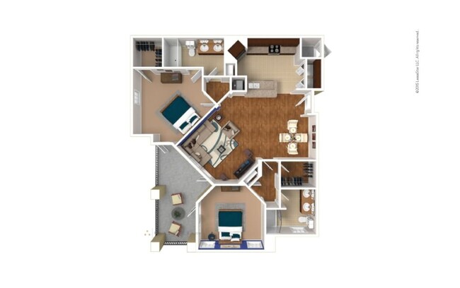 Floorplan - Cortland Fossil Creek