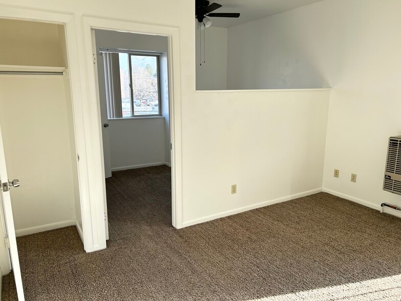 Closet and living room - 454 S 500 E