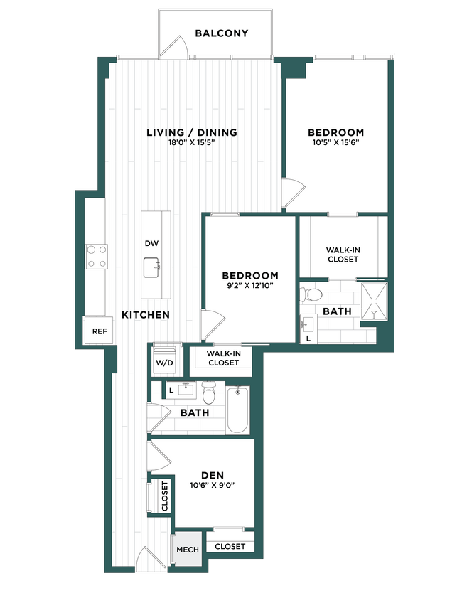 Floorplan - Park + Ford