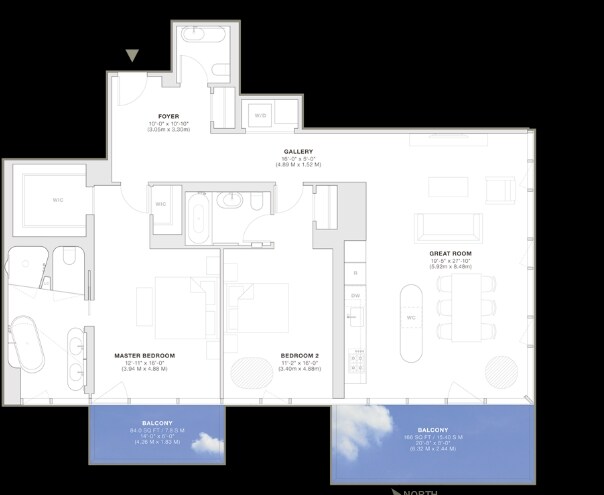 2BR/2.5BA - 56 Leonard St