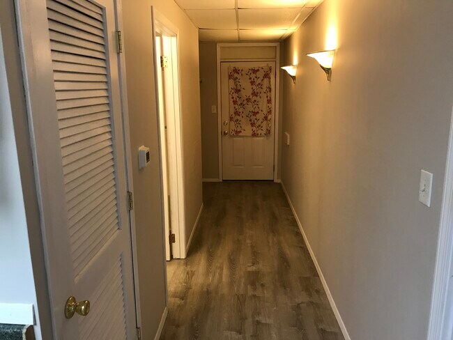Hallway to Bathroom and Entrance - 351 Chicago Rd