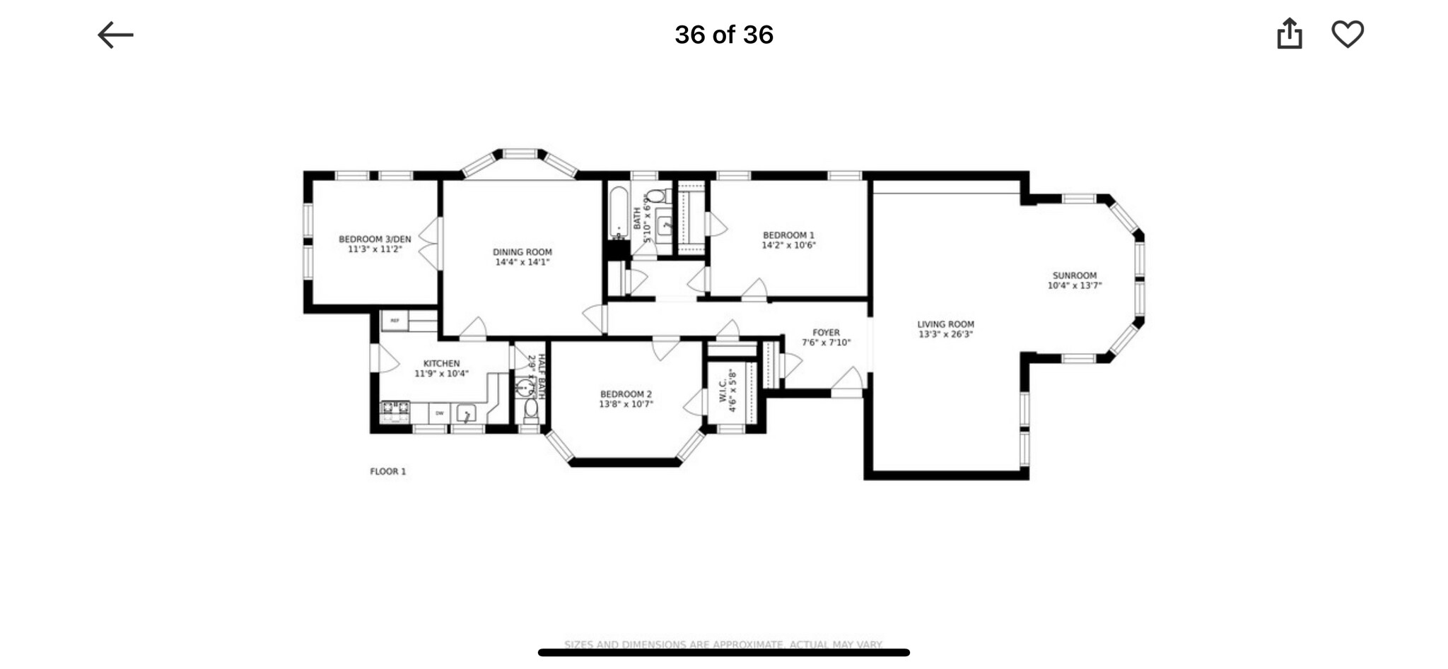 Floor plan - 1440 W Elmdale Ave