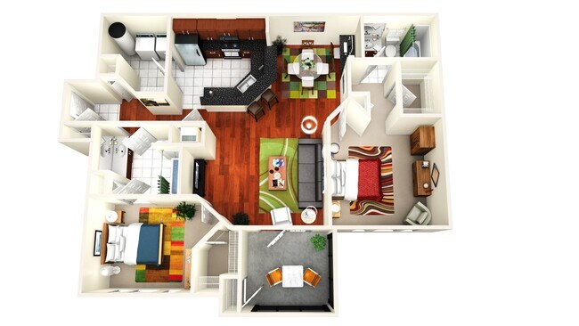 Floorplan - Avenue at Timberlin Park