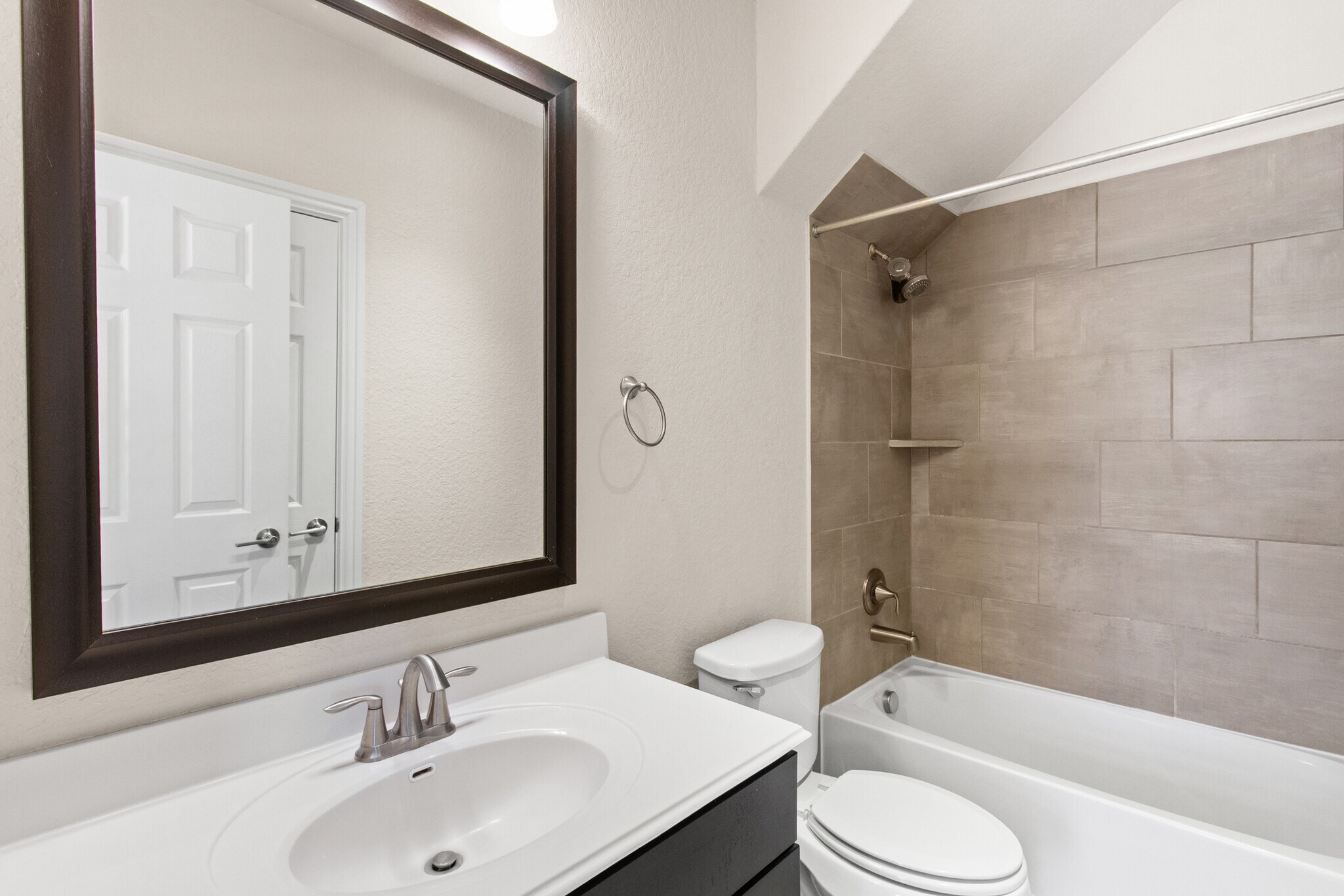 Guest Full Bathroom with Bath and Shower - 221 E Courtland Pl