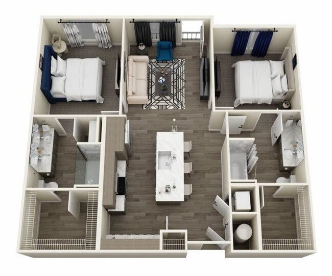Floorplan - Aspire Kenwood Apartments