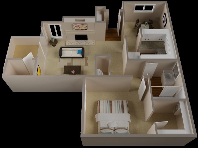 Floorplan - Stoneybrook Apartments