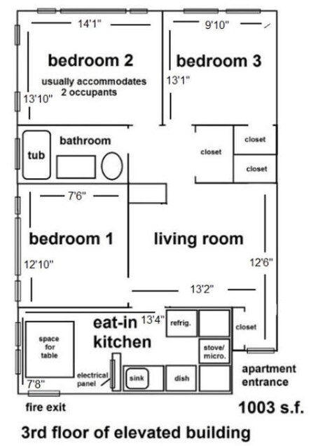Floor Plan - 462 Park Dr