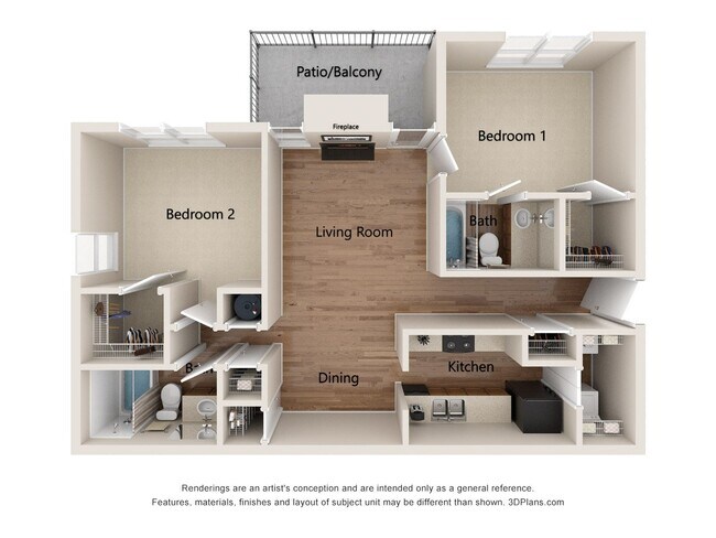 Floorplan - Littlestone Apartments