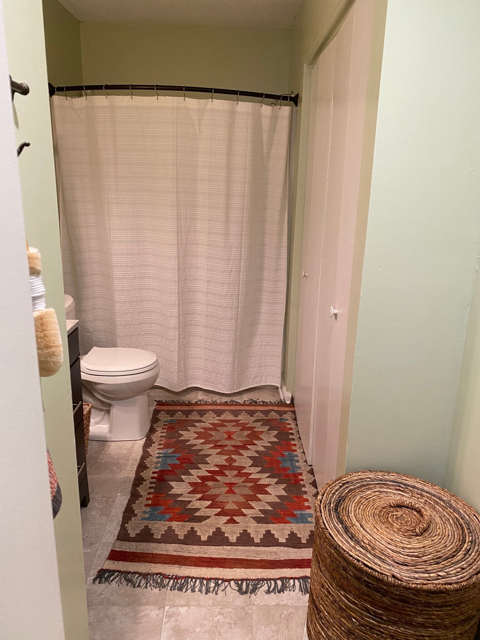 Bathroom with laundry closet - 121 Westview Dr