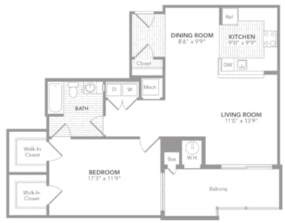 Floorplan - Elms Clarksburg Village- Encore