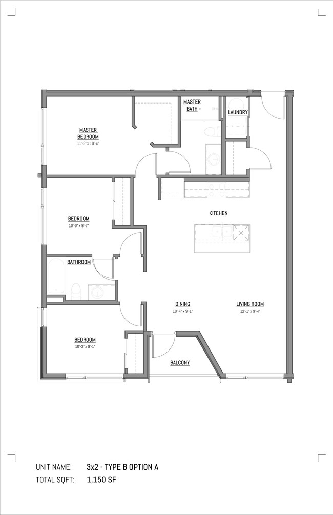 Floorplan - Serenity Apartments