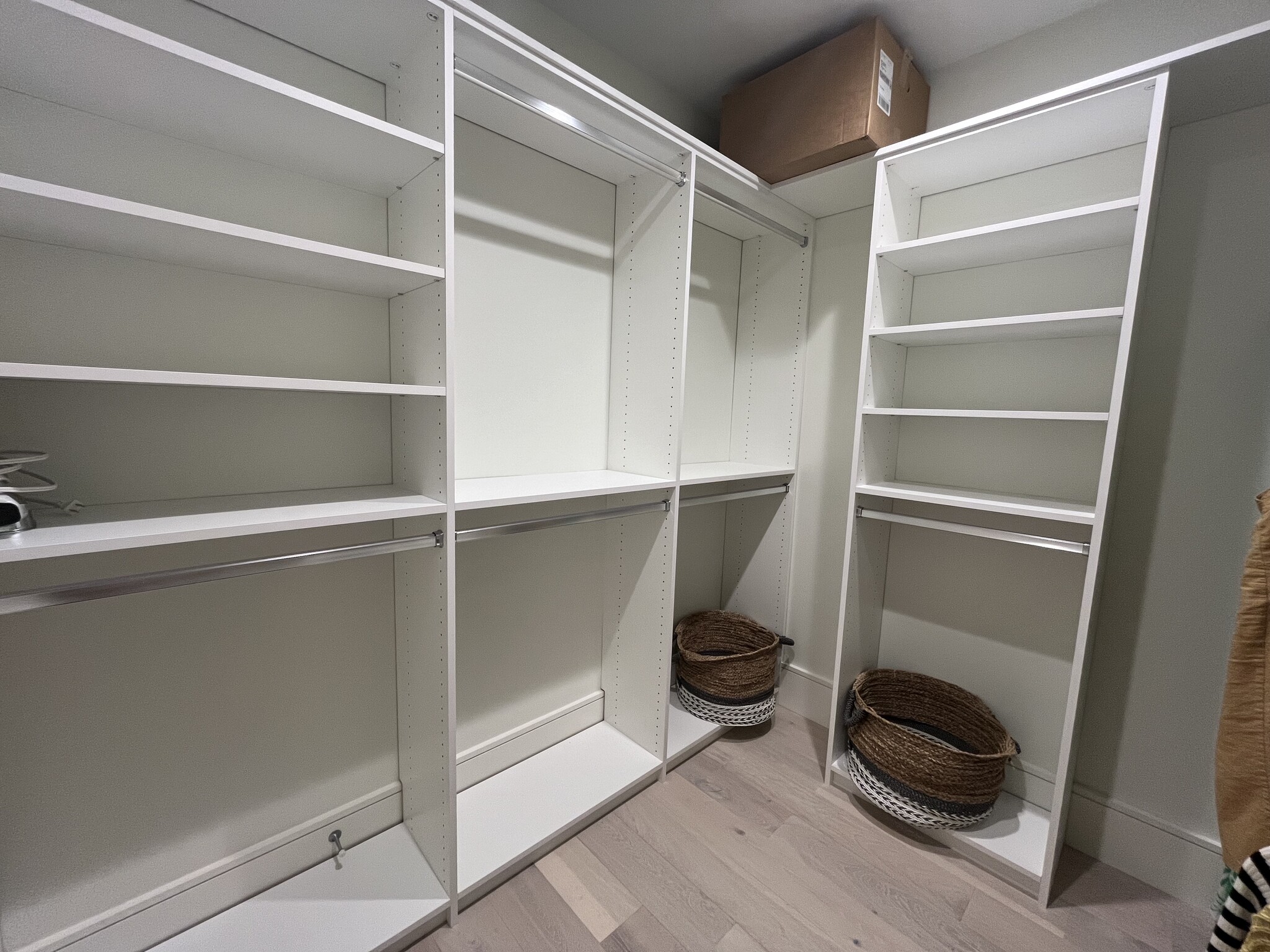 The Master Closet: All thoughtfully-designed custom-closets throughout. - 387 Commercial St