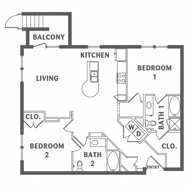 Floorplan - Southtown Flats