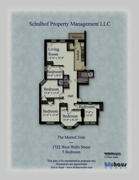5BR/2BA - The Montecristo