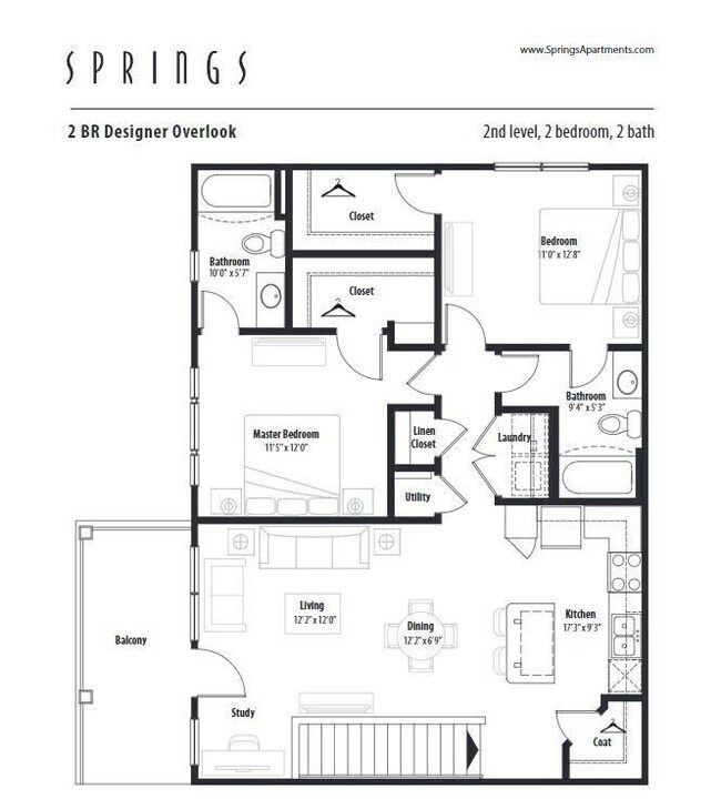 Floorplan - Springs at Stadium Village