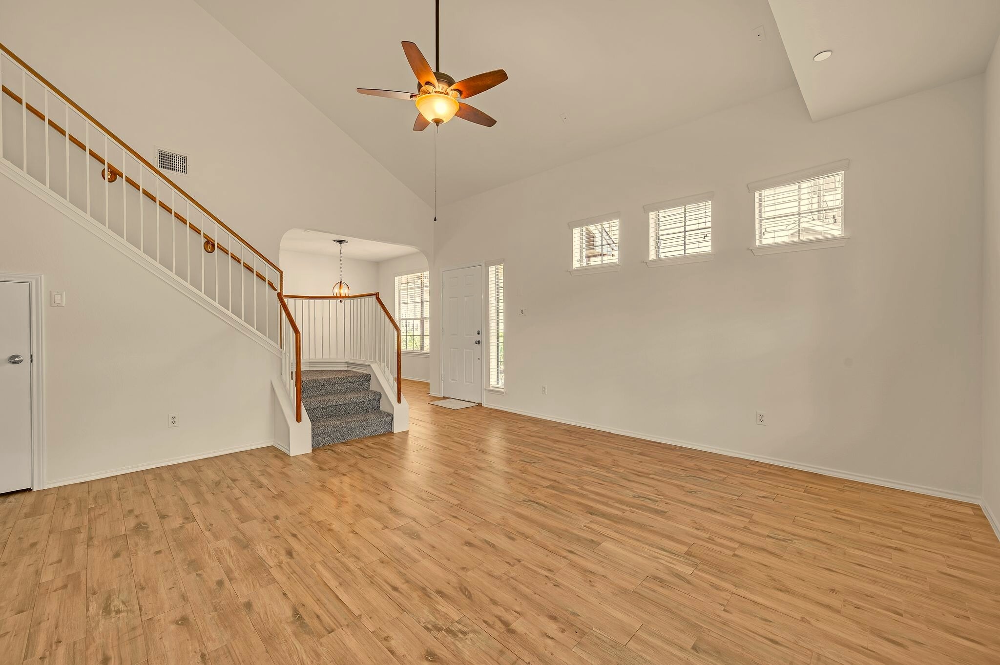 Living room and foyer - 9201 Brodie Ln