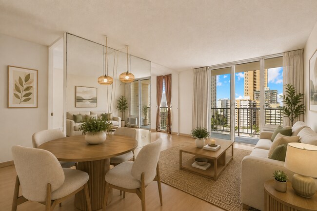 Building Photo - Corner 1BR in Waikiki - Diamond Head Views, All Utilities Included