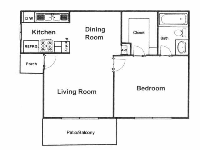 1BR/1BA - Coventry Park