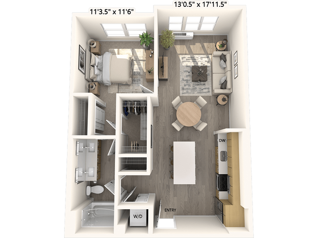 Floorplan - Avalon Redmond Campus