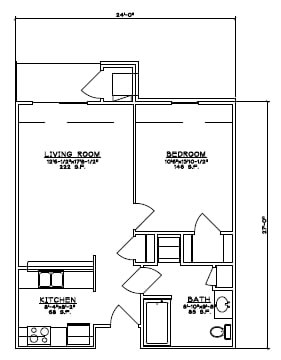1BR/1BA - Beaumont Greene