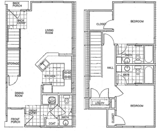 2BR/2.5BA - Riverstone Trails Apartments