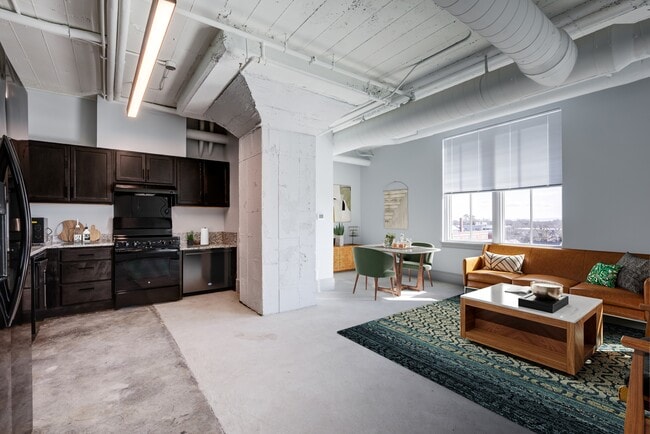 Zeropak Apartments - Kitchen and Living Room - ZeroPak Apartments