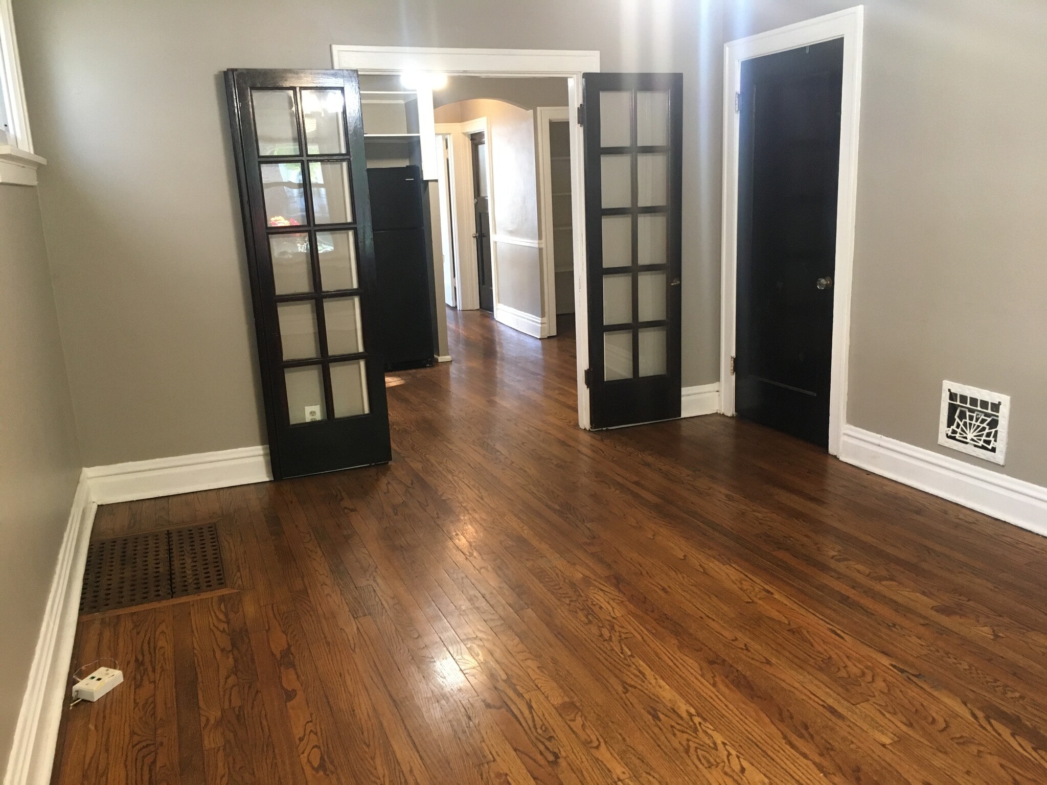 Living Room into Kitchen with French Doors - 4945 Mardel Ave