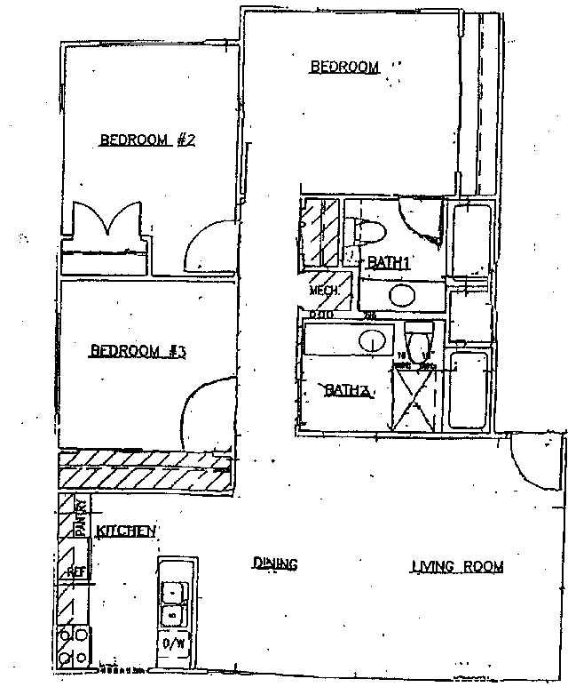 3BR/2BA - Sunrose Apartments