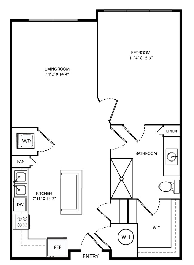 Floorplan - Moda at the Hill