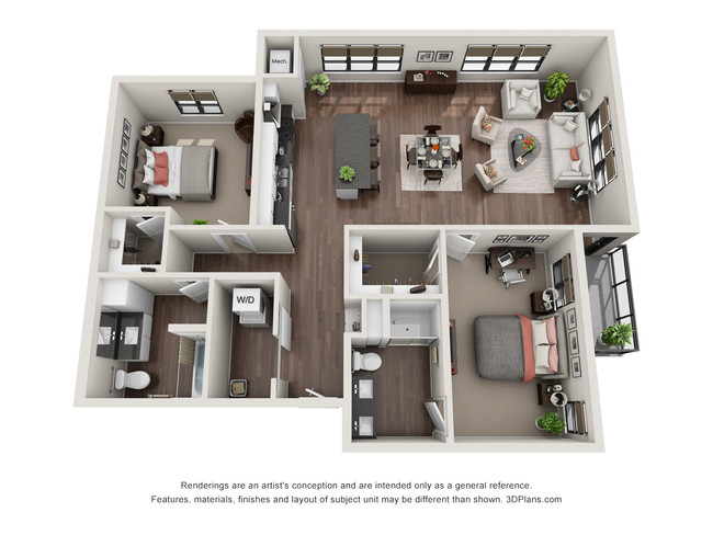 Floorplan - Elevate at Southwest Station