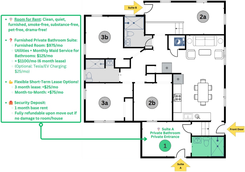 Room for Rent - 4523 W Montague Ave