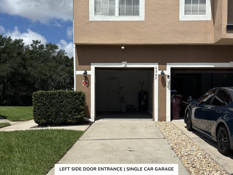 One car garage with auto door opener - 4045 Pemberly Pines Cir