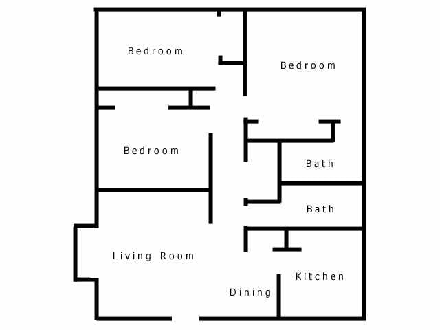 3BR/2BA - Derby Park Apartments