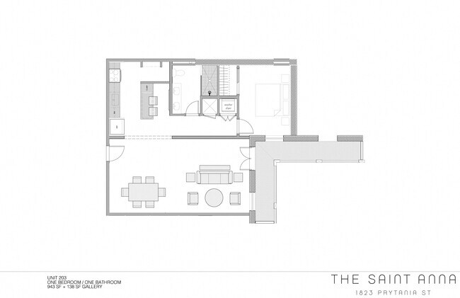 Floorplan - The Saint Anna