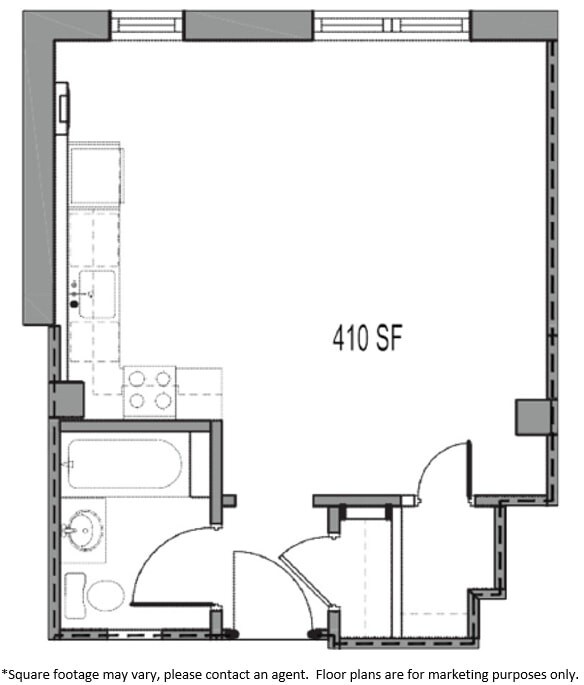 Floorplan - Kenyon Apartments