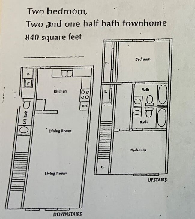 Floorplan - Mineral Springs Apartments