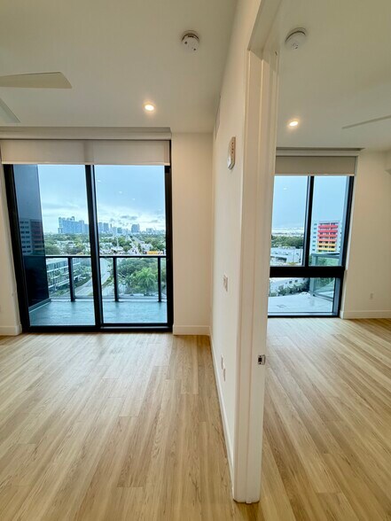 LIVING ROOM AND BEDROOM - 136 NE 43rd St