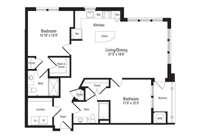 Floorplan - The Yards at Fieldside Village