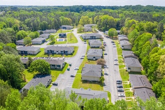 Aerial - Woodland at Cascade
