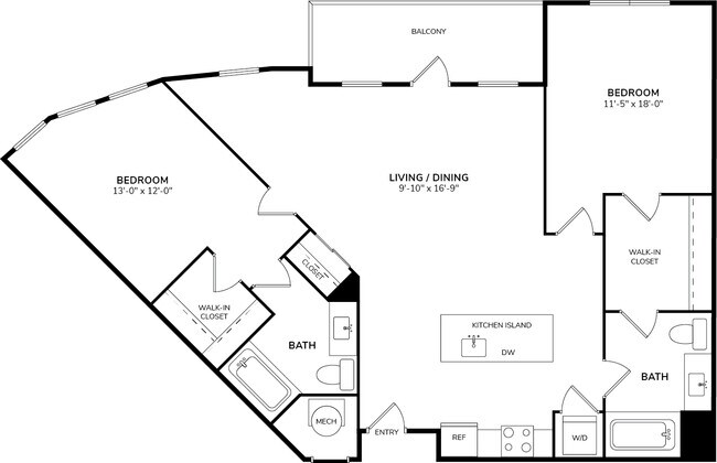 Floorplan - Windsor at Broadway Station