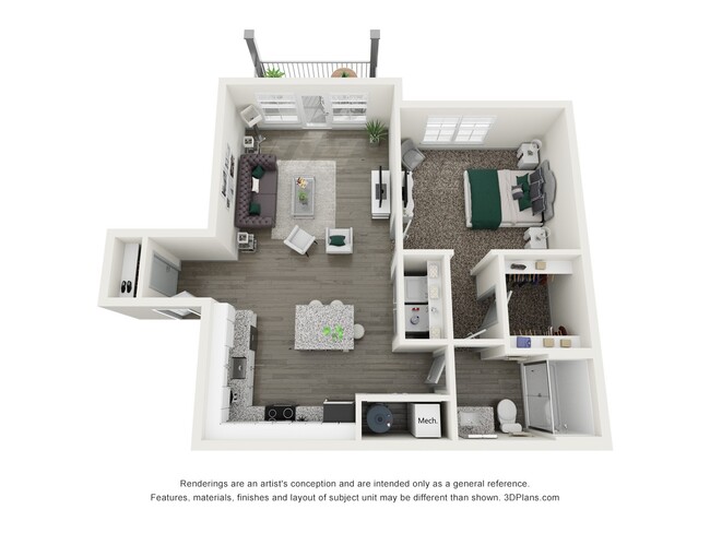 Floorplan - The Kensington at Riggins Run