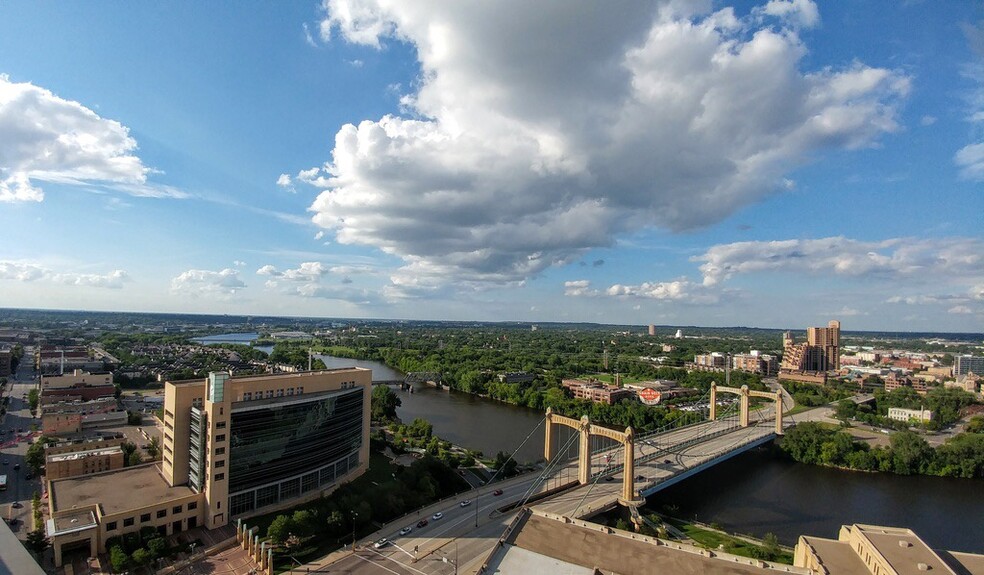 NW Roof view - Nicollet Island - 19 S 1st St