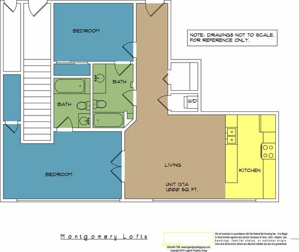 Floorplan - Montgomery Lofts on Main