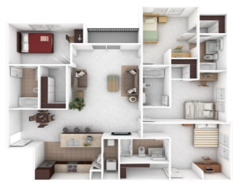4BR/4BA - University Crossing